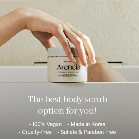 Arencia - Cloud Body & Scalp Scrub White Tea & Neroli