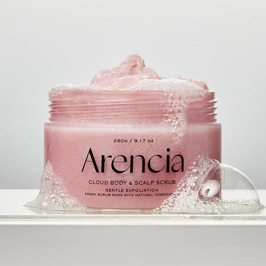 Arencia - Cloud Body & Scalp Scrub Lavender & Pair