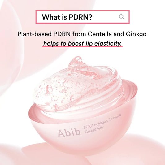 Abib PDRN collagen lip mask Glazed jelly