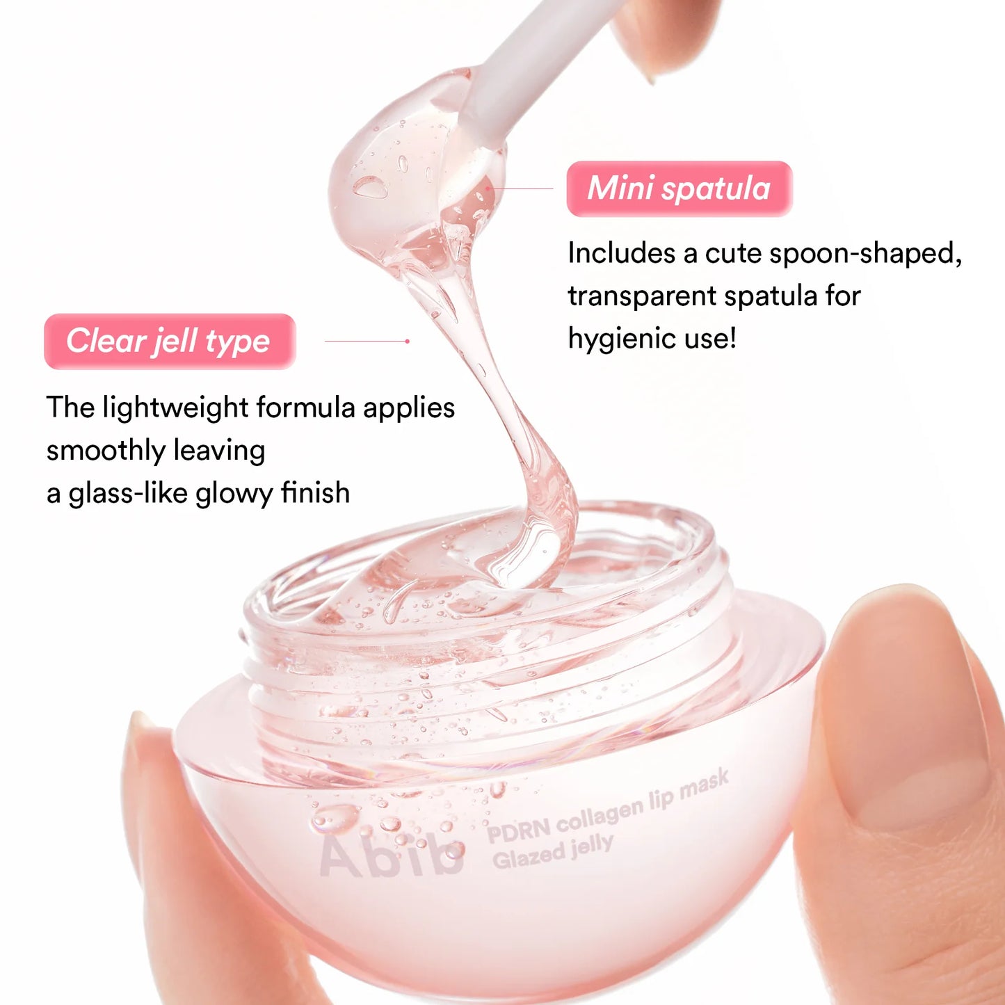 Abib PDRN collagen lip mask Glazed jelly